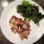 Assiette dréssée