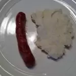 Chipolatas et purée