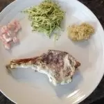 Côte de veau à la crème