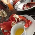 Homard et beurre à l'ail