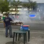 Poulet poussière