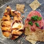 Saumon et quinoa rose