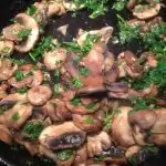 Poêlée de champignons