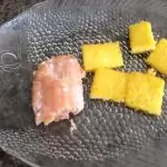 Saumon et polenta