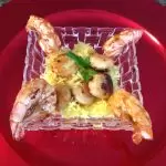 Crevettes et pétoncles